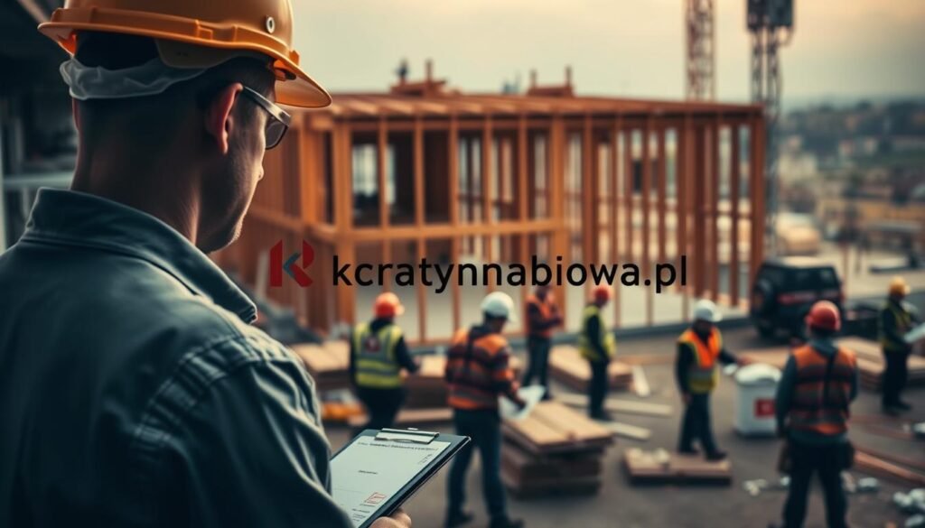 organizacja prac budowlanych
