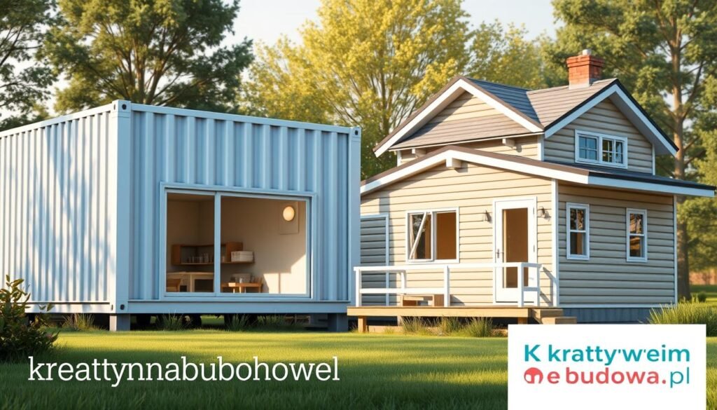 Porównanie kontenerów mieszkalnych a domów mobilnych