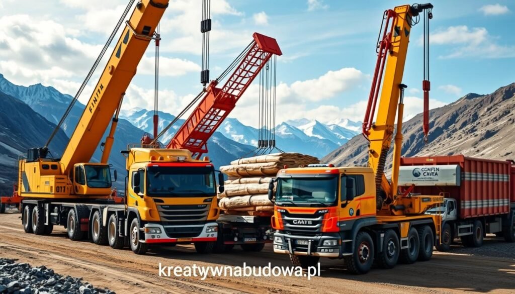 Sprzęt transportowy w budownictwie