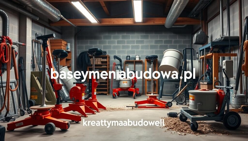 narzędzia do piwnic