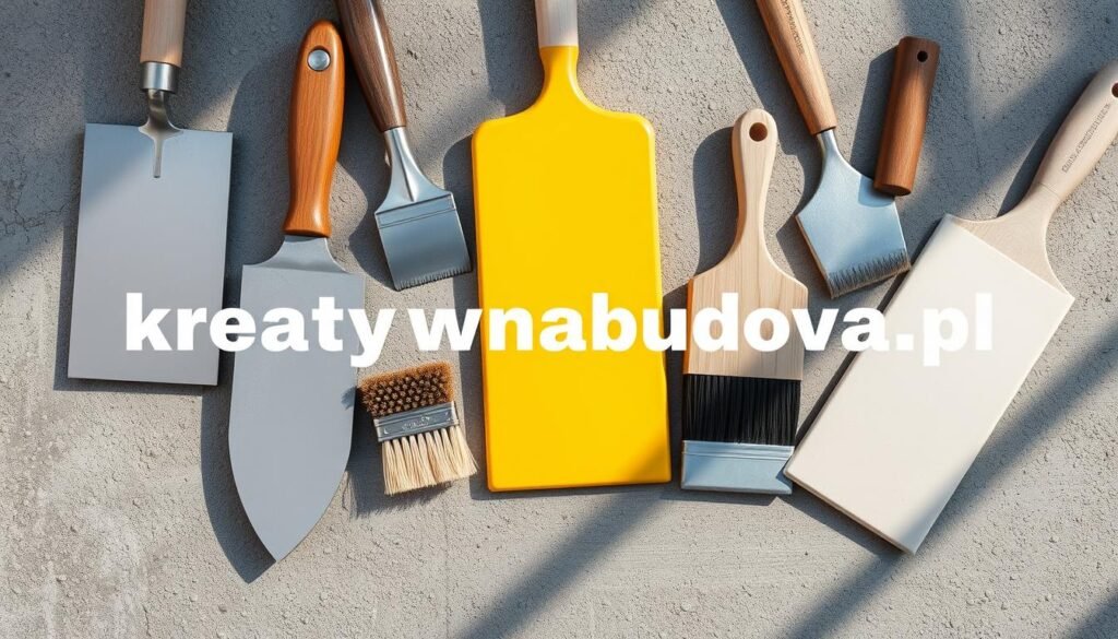 narzędzia do wygładzania betonu