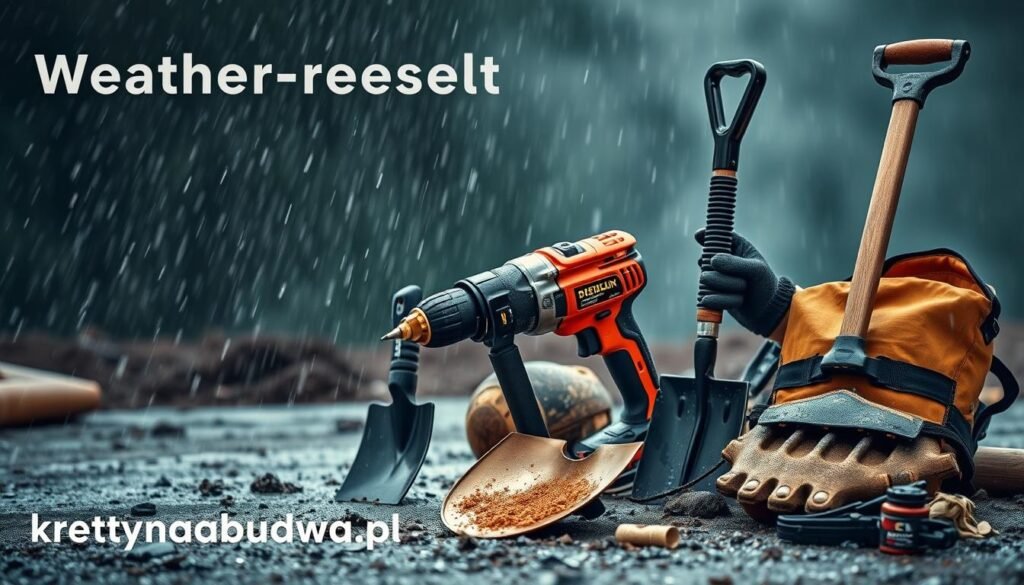 narzędzia odporne na warunki atmosferyczne