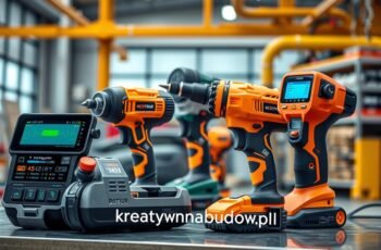 Narzędzia budowlane z funkcją automatycznej diagnostyki Narzędzia budowlane z funkcją automatycznej diagnostyki