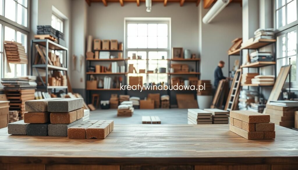 wybór materiałów budowlanych