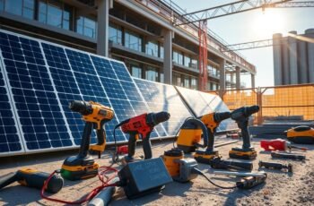 Narzędzia zasilane energią solarną – przyszłość budownictwa?
