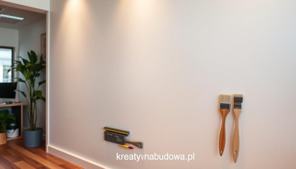 przygotowanie powierzchni ściany