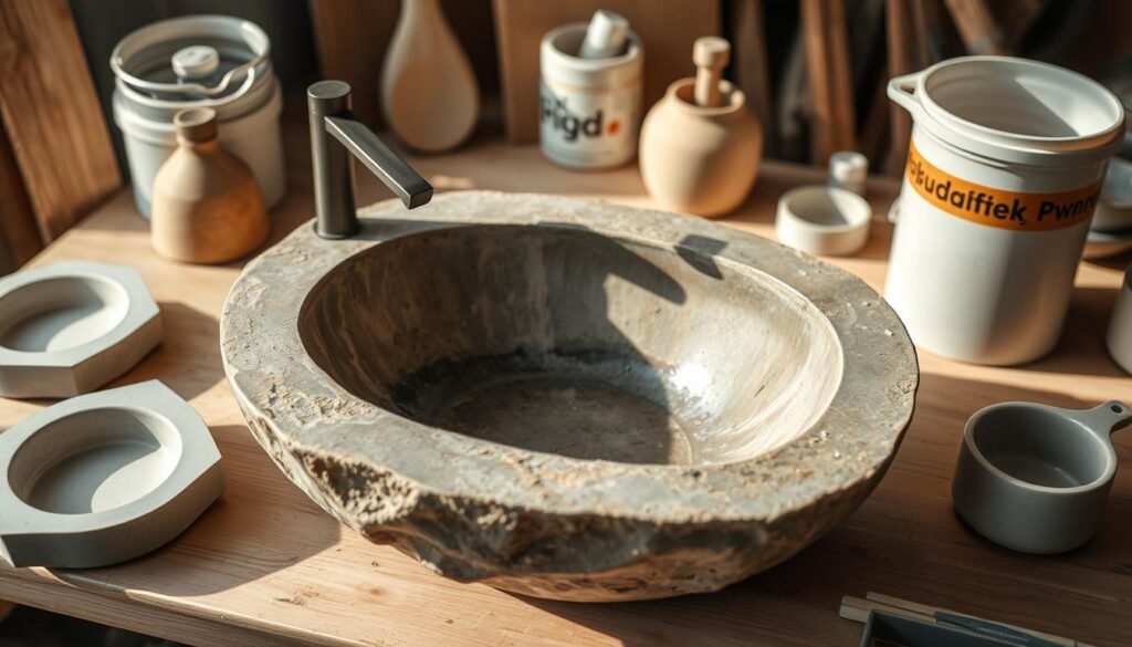 zlewozmywaki betonowe handmade