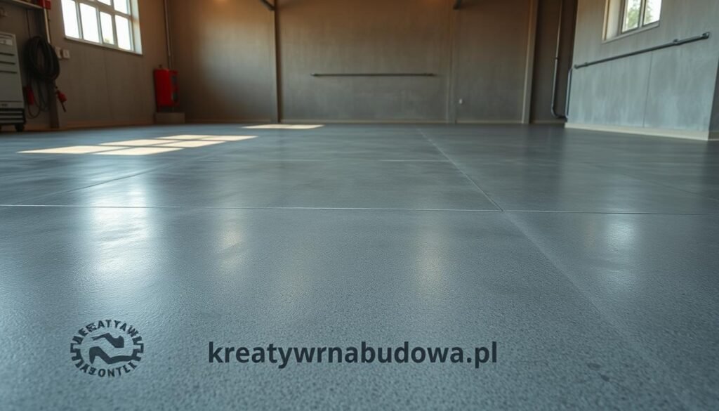 podłoga garażu