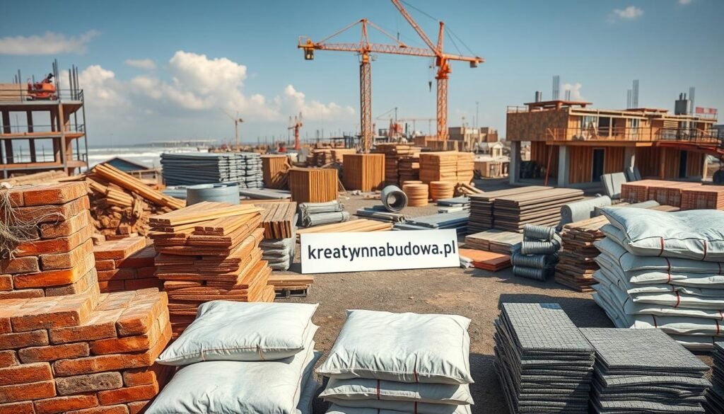 materiały budowy