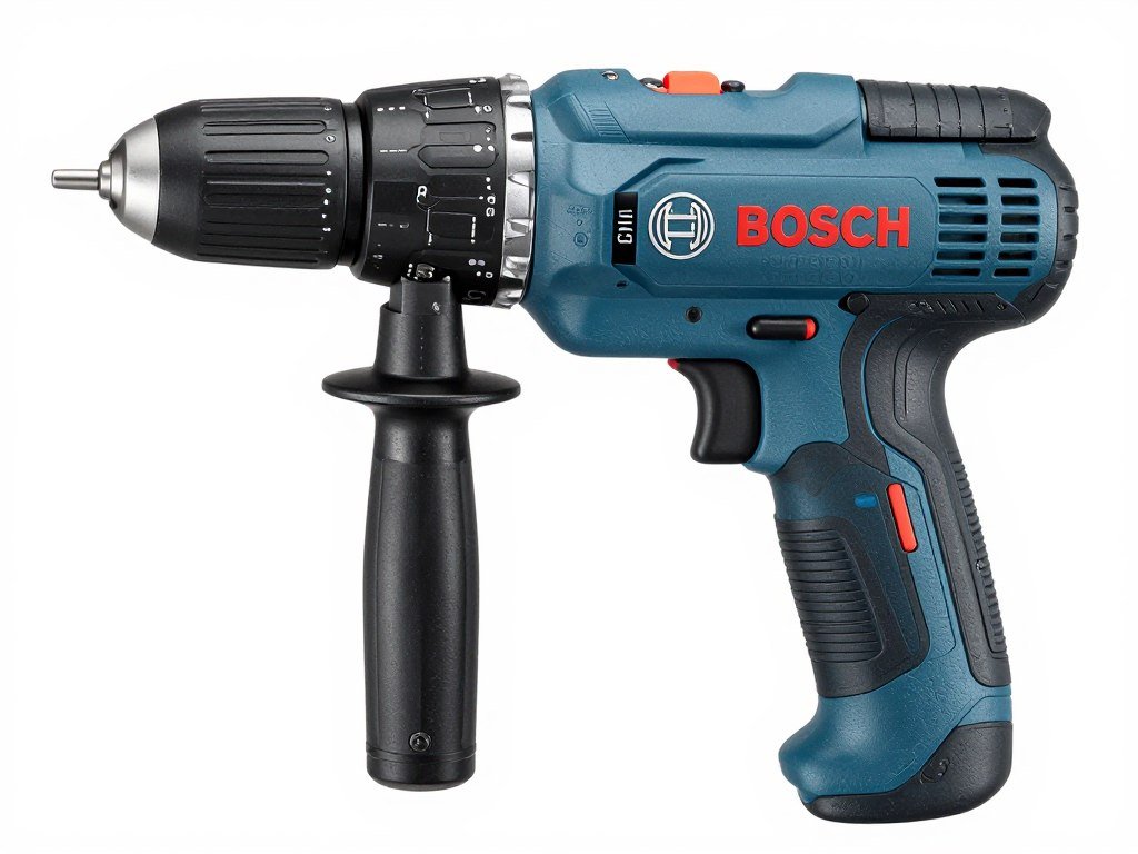 Młotowiertarka Bosch GBH 18V-34 CF z widocznym interfejsem użytkownika i systemem antywibracyjnym