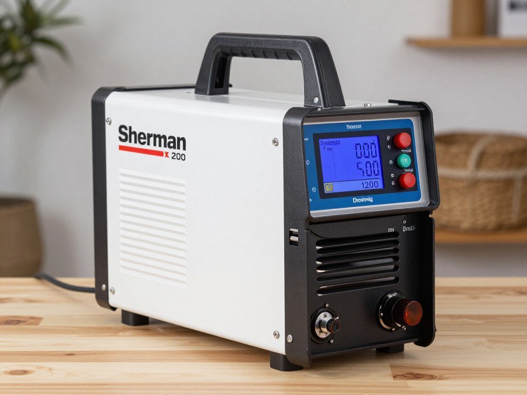 Spawarka Sherman Digimig 200 X Synergia do użytku domowego