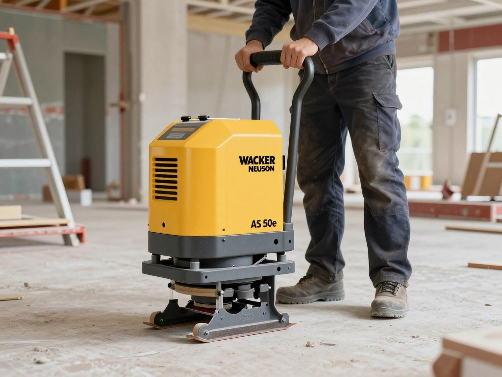 Zagęszczarka wibracyjna akumulatorowa Wacker Neuson AS 50e